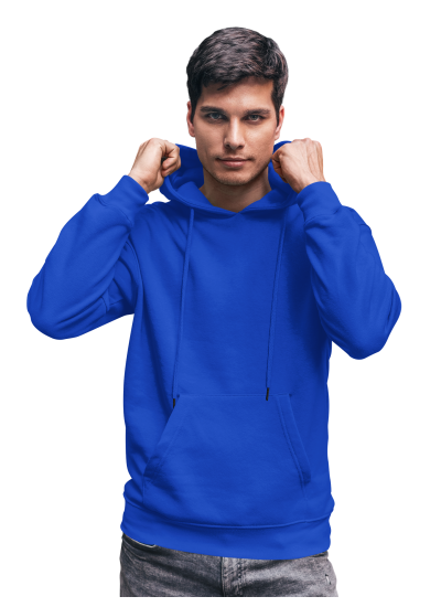 Blusa Moletom Azul Royal