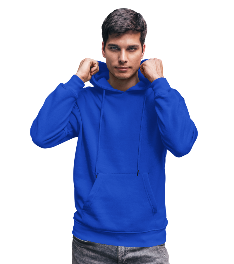 Blusa Moletom Azul Royal