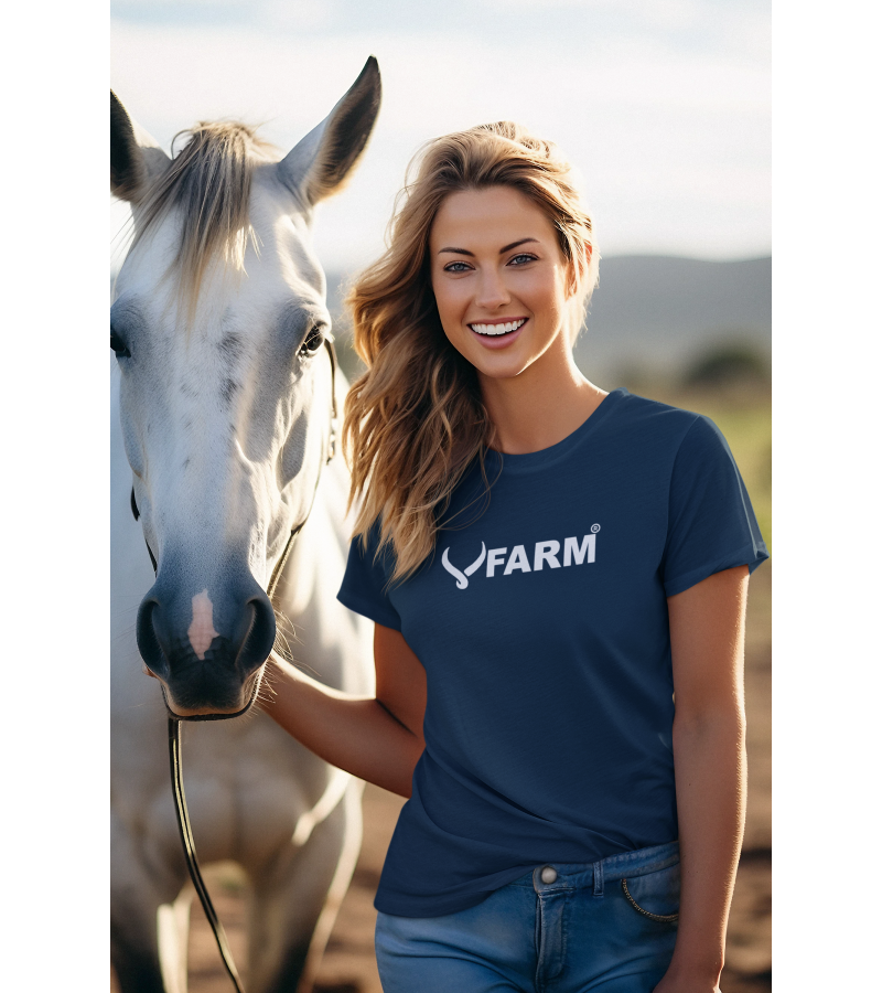 Camiseta X Farm Baby Look Camiseta X Farm Baby Look