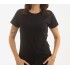 Camiseta Feminina Baby Look Preta 100% Algodão CFP02
