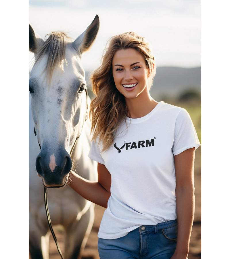 Camiseta X Farm Baby Look Camiseta X Farm Baby Look