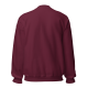  Moletom Gola Redonda Modelo Suéter Bordo