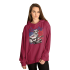 Moletom Xfarm Feminino Bordo mxf01