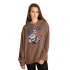 Moletom Xfarm Feminino Marron mxf01