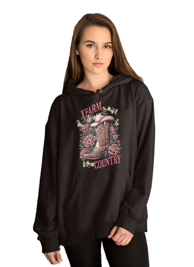 Moletom Xfarm Feminino Preto mxf03