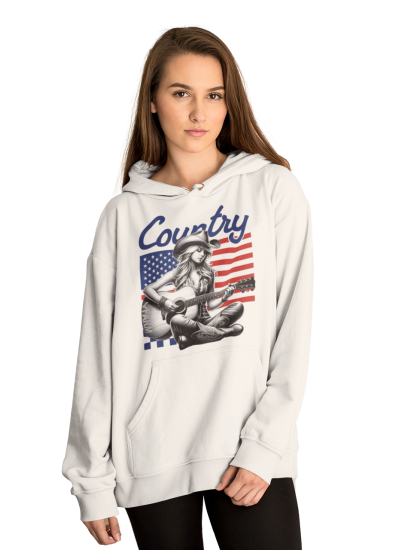 Moletom Xfarm Feminino Branco mxf01