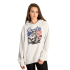 Moletom Xfarm Feminino Branco mxf01