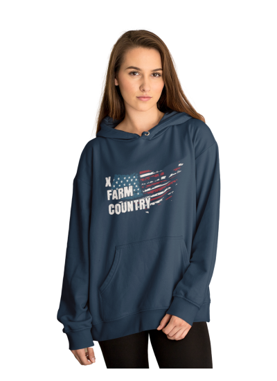 Moletom Xfarm Feminino Azul Marinho mxf02