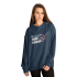 Moletom Xfarm Feminino Azul Marinho mxf02