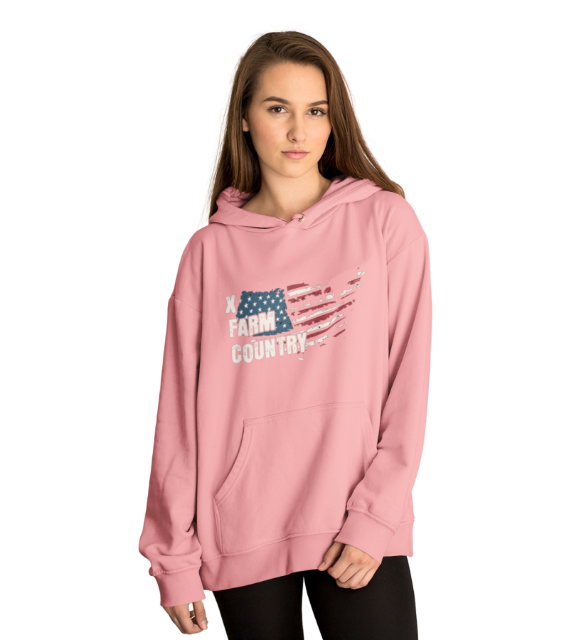 Moletom Xfarm Feminino Rosa mxf02 Moletom Xfarm Feminino Rosa mxf02
