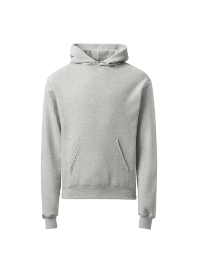 Blusa De Moletom Cinza Mescla