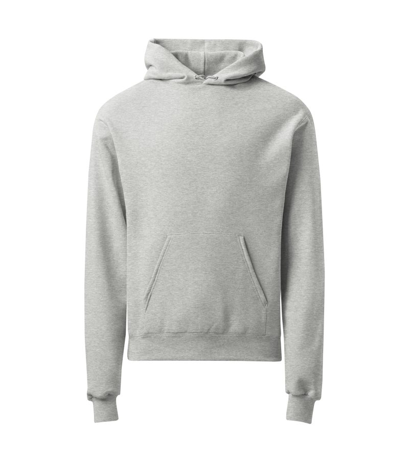 Blusa De Moletom Cinza Mescla