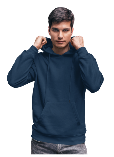 Blusa Moletom Azul Marinho