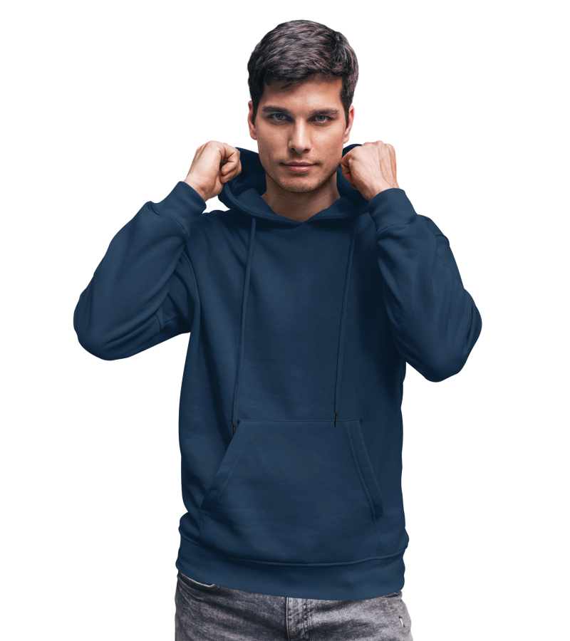 Blusa Moletom Azul Marinho
