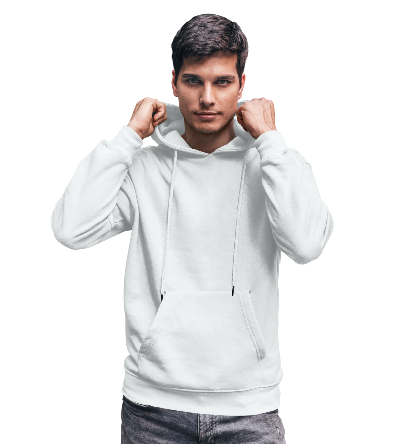 Blusa De Moletom Branco