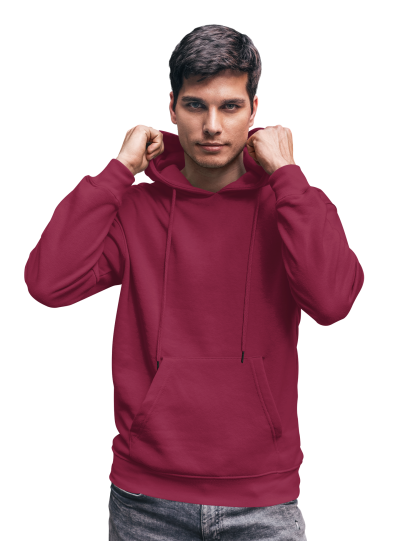 Blusa Moletom Bordo