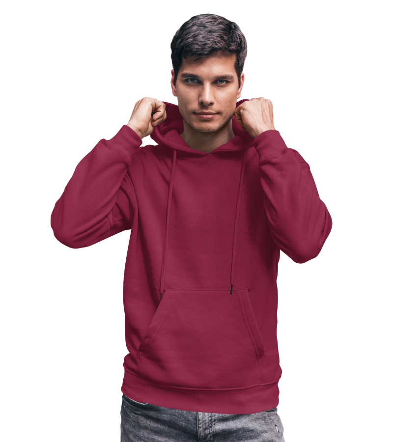 Blusa Moletom Bordo Blusa Moletom Bordo