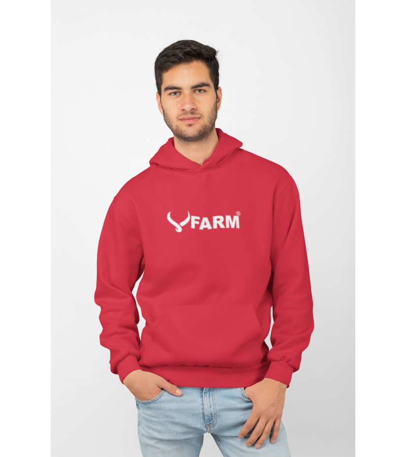 Moletom X Farm Vemelho Moletom X Farm Vemelho